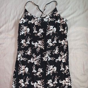 Polka dot floral Dress